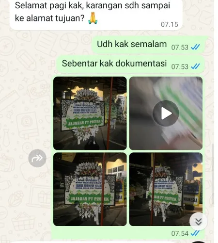 Pengiriman Papan Bunga Selamat Grogolan Karanggede