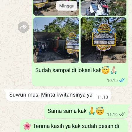 Pengiriman Papan Bunga Duka Grogolan Karanggede