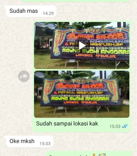 Pengiriman Papan Bunga Grogolan Karanggede