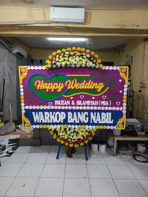 Papan Bunga di Grogolan Karanggede