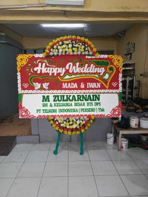 Papan Bunga di Grogolan Karanggede
