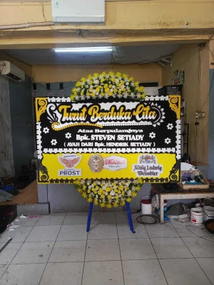Papan Bunga di Grogolan Karanggede