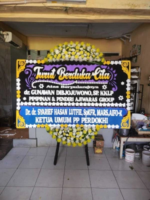 Papan Bunga di Grogolan Karanggede